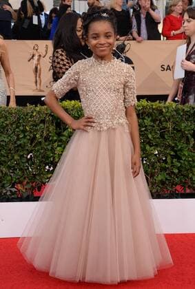 Actress Saniyya Sidney arrives for the the 23rd annual SAG Awards held at the Shrine Auditorium in Los Angeles on January 29, 2017. The Screen Actors Guild Awards will be broadcast live on TNT and TBS.  LAP20170129522 JIMxRUYMEN