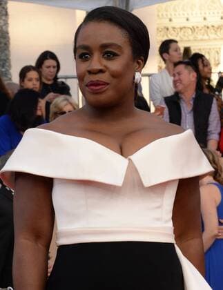 Actress Uzo Aduba arrives for the the 23rd annual SAG Awards held at the Shrine Auditorium in Los Angeles on January 29, 2017. The Screen Actors Guild Awards will be broadcast live on TNT and TBS.  LAP20170129567 JIMxRUYMEN