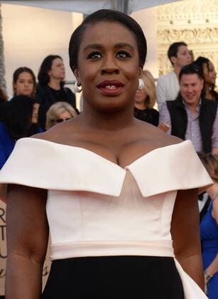 Actress Uzo Aduba arrives for the the 23rd annual SAG Awards held at the Shrine Auditorium in Los Angeles on January 29, 2017. The Screen Actors Guild Awards will be broadcast live on TNT and TBS.  LAP20170129568 JIMxRUYMEN