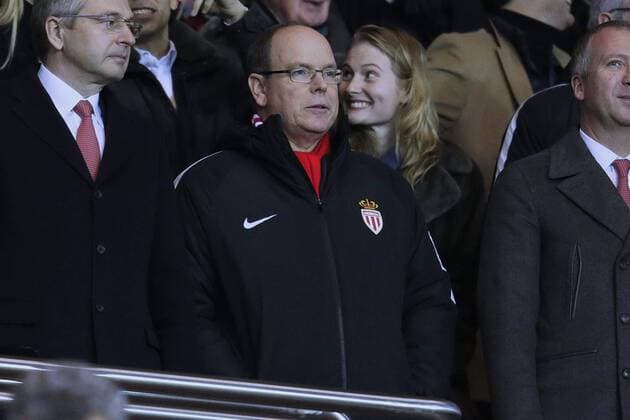 Fürst Albert II. von Monaco besucht Fußballspiel von Monaco in Paris PSG wins against Monaco in the ligue 1 of France at Parc des Princes, Albert II Prince of Monaco , Grimaldi, 644 cordon Cordon Press  alfonsoxjimenezxvalero Albert II Prince of Monaco at PSG against Monaco in the ligue 1