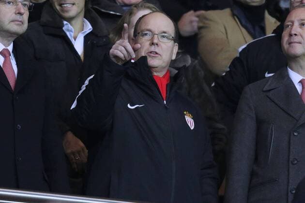 Fürst Albert II. von Monaco besucht Fußballspiel von Monaco in Paris PSG wins against Monaco in the ligue 1 of France at Parc des Princes, Albert II Prince of Monaco , Grimaldi, 644 cordon Cordon Press  alfonsoxjimenezxvalero Albert II Prince of Monaco at PSG against Monaco in the ligue 1