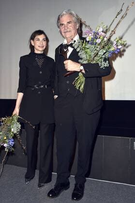 Christiane Paul und Peter Simonischek bei der Verleihung vom Ernst-Lubitsch-Preis 2017 im Kino Babylon. Berlin, 29.01.2017 Foto:xJ.xQuinternx xFuturexImage