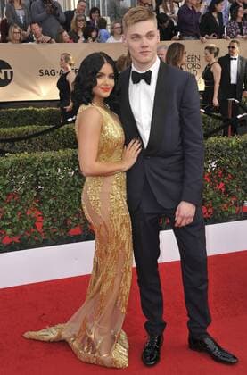 Ariel Winter & Levi Meaden SCREEN ACTORS GUILD AWARDS: ARRIVALS Los Angeles Patrick Rideaux PicturePerfect
