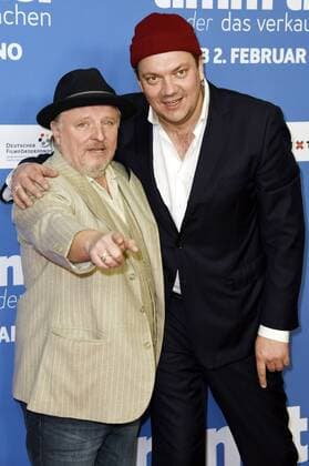 Axel Prahl und Charly Hübner bei der Premiere des Kinofilms Timm Thaler oder das verkaufte Lachen im Zoo Palast. Berlin, 29.01.2017 Foto:xF.xKernx xFuturexImage