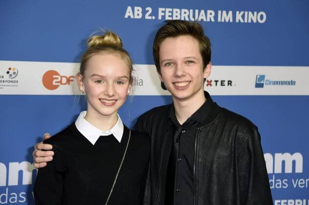 Jule Hermann und Arved Friese bei der Premiere des Kinofilms Timm Thaler oder das verkaufte Lachen im Zoo Palast. Berlin, 29.01.2017 Foto:xF.xKernx xFuturexImage