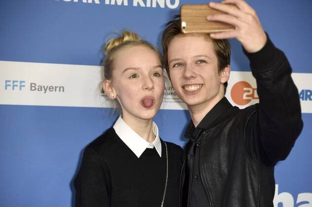 Jule Hermann und Arved Friese bei der Premiere des Kinofilms Timm Thaler oder das verkaufte Lachen im Zoo Palast. Berlin, 29.01.2017 Foto:xF.xKernx xFuturexImage