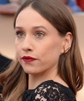 Actress Sarah Sutherland arrives for the 23rd annual SAG Awards held at the Shrine Auditorium in Los Angeles on January 29, 2017. The Screen Actors Guild Awards will be broadcast live on TNT and TBS.  LAP20170129828 JIMxRUYMEN