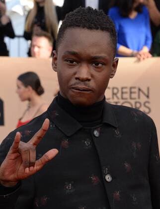 Actor Ashton Sanders arrives for the 23rd annual SAG Awards held at the Shrine Auditorium in Los Angeles on January 29, 2017. The Screen Actors Guild Awards will be broadcast live on TNT and TBS.  LAP20170129841 JIMxRUYMEN