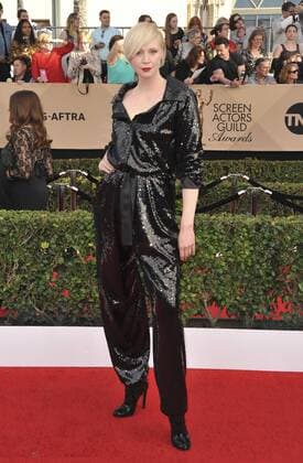 Gwendoline Christie SCREEN ACTORS GUILD AWARDS: ARRIVALS Los Angeles Patrick Rideaux PicturePerfect