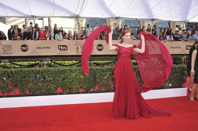 Annalise Basso SCREEN ACTORS GUILD AWARDS: ARRIVALS Los Angeles Patrick Rideaux PicturePerfect