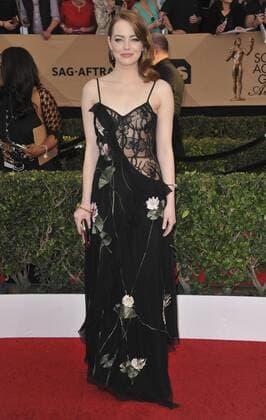 Emma Stone SCREEN ACTORS GUILD AWARDS: ARRIVALS Los Angeles Patrick Rideaux PicturePerfect