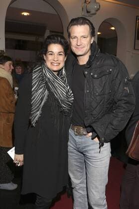 Caroline Kiesewetter mit Freund Ralf Stech bei der Premiere des Theaterstücks Ganzkörpereinsatz in den Hamburger Kammerspielen. Hamburg, 29.01.2017 Foto:xgbrcix xFuturexImage