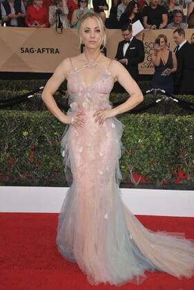Kaley Cuoco SCREEN ACTORS GUILD AWARDS: ARRIVALS Los Angeles Patrick Rideaux PicturePerfect