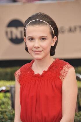 Millie Bobby Brown SCREEN ACTORS GUILD AWARDS: ARRIVALS Los Angeles Patrick Rideaux PicturePerfect