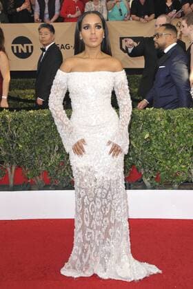 Kerry Washington SCREEN ACTORS GUILD AWARDS: ARRIVALS Los Angeles Patrick Rideaux PicturePerfect