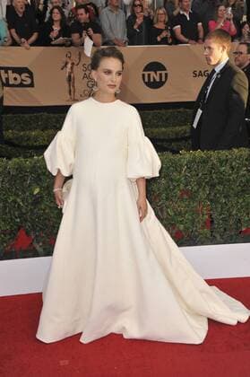 Natalie Portman & husband Benjamin Millepied SCREEN ACTORS GUILD AWARDS: ARRIVALS Los Angeles Patrick Rideaux PicturePerfect