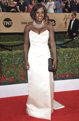 Viola Davis SCREEN ACTORS GUILD AWARDS: ARRIVALS Los Angeles Patrick Rideaux PicturePerfect