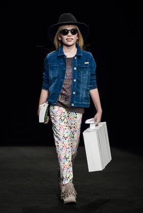 January 30, 2017 - Barcelona, Catalonia, Spain - A model walks the runway at the Boboli fashion show presenting the new Boboli Airlines collection during 080 Barcelona Fashion Week Barcelona Spain - ZUMAo105 20170130_zap_o105_003 Copyright: xMatthiasxOesterlex