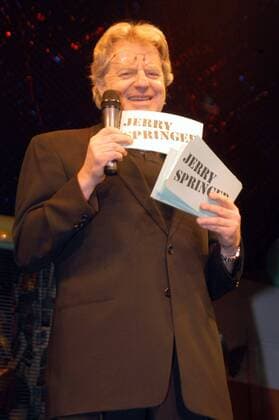 Nov 18, 2005; New York, NY, USA; JERRY SPRINGER hosting the Great American Trailer Park Pageant at Dodger Stages in New York City. Mandatory - ZUMAg53_ 20051118_sim_g53_710 Copyright: xJeffreyxGellerx