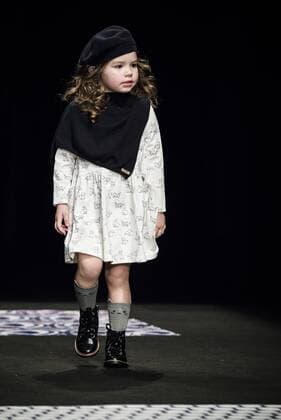 January 30, 2017 - Barcelona, Catalonia, Spain - A model walks the runway at the CND by Condor fashion show presenting the new Art Gallery collection during 080 Barcelona Fashion Week Barcelona Spain - ZUMAo105 20170130_zap_o105_054 Copyright: xMatthiasxOesterlex