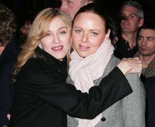 Nov 28, 2005; London, UK; Singer MADONNA and friend designer STELLA MCCARTNEY watch the switching of the Christmas lights decorating Stella McCartney s Bruton Street shop in London..  - ZUMAmcca 20051128_dom_d33_001 Copyright: xAxelx