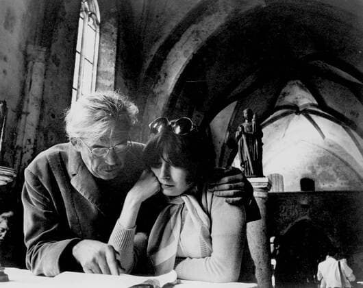 Nov. 29, 2005 - ANJELICA HUSTON WITH JOHN HUSTON .SUPPLIED BY - ZUMAg49_ 20051129_gaf_g49_342 Copyright: xGlobexPhotosx