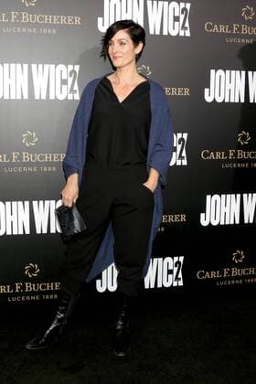 LOS ANGELES - JAN 30: Carrie-Anne Moss at the John Wick: Chapter 2 Premiere at ArcLight Theater on January 30, 2017 in Los Angeles, CA  Copyright: xKathyxHutchinsx xIPAx xHutchinsxPhotox
