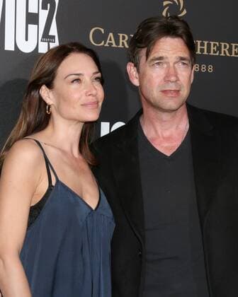 LOS ANGELES - JAN 30: Claire Forlani, Dougray Scott at the John Wick: Chapter 2 Premiere at ArcLight Theater on January 30, 2017 in Los Angeles, CA  Copyright: xKathyxHutchinsx xIPAx xHutchinsxPhotox