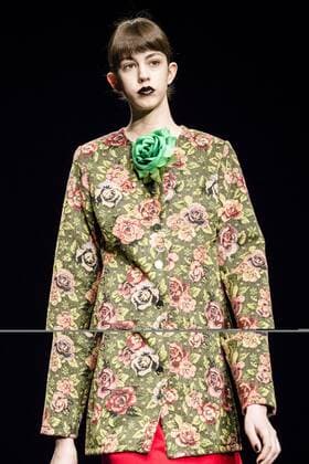 January 31, 2017 - Barcelona, Catalonia, Spain - A model walks the runway at the Naulover fashion show presenting the new Dark Ophelia collection during 080 Barcelona Fashion Week Barcelona Spain - ZUMAo105 20170131_zap_o105_020 Copyright: xMatthiasxOesterlex