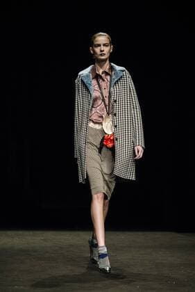 January 31, 2017 - Barcelona, Catalonia, Spain - A model walks the runway at the Naulover fashion show presenting the new Dark Ophelia collection during 080 Barcelona Fashion Week Barcelona Spain - ZUMAo105 20170131_zap_o105_026 Copyright: xMatthiasxOesterlex
