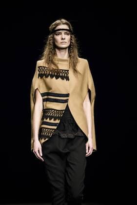 January 31, 2017 - Barcelona, Catalonia, Spain - A model walks the runway at the Txell Miras fashion show presenting the new The Shed collection during 080 Barcelona Fashion Week Barcelona Spain - ZUMAo105 20170131_zap_o105_037 Copyright: xMatthiasxOesterlex