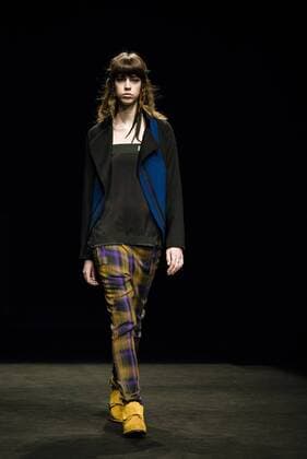 January 31, 2017 - Barcelona, Catalonia, Spain - A model walks the runway at the Txell Miras fashion show presenting the new The Shed collection during 080 Barcelona Fashion Week Barcelona Spain - ZUMAo105 20170131_zap_o105_056 Copyright: xMatthiasxOesterlex