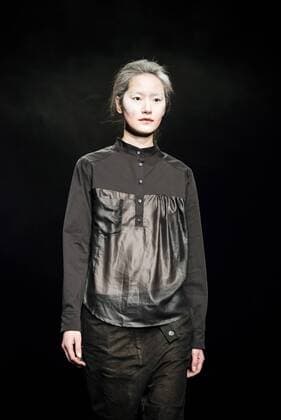 January 31, 2017 - Barcelona, Catalonia, Spain - A model walks the runway at the Oscarleon fashion show presenting the new i close my eyes...i feel you collection during 080 Barcelona Fashion Week Barcelona Spain - ZUMAo105 20170131_zap_o105_095 Copyright: xMatthiasxOesterlex
