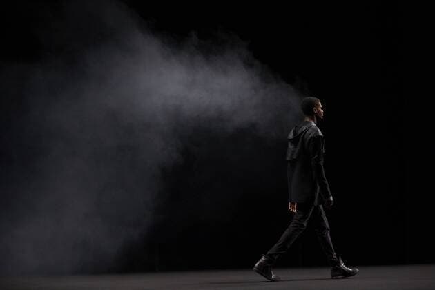 A model takes to the catwalk with the creations of fashion designer Josep Abril during the 080 Barcelona Fashion Week held in Barcelona, Catalonia, Spain on 31 January 2017. The 080 Barcelona Fashion Week runs from 30 January to 03 February. 080 BARCELONA FASHION WEEK !ACHTUNG: NUR REDAKTIONELLE NUTZUNG!  20170131-636214848007462057