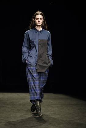 January 31, 2017 - Barcelona, Catalonia, Spain - A model walks the runway at the Josep Abril fashion show presenting the new FW 17 18N40 collection during 080 Barcelona Fashion Week Barcelona Spain - ZUMAo105 20170131_zap_o105_114 Copyright: xMatthiasxOesterlex