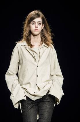 January 31, 2017 - Barcelona, Catalonia, Spain - A model walks the runway at the Josep Abril fashion show presenting the new FW 17 18N40 collection during 080 Barcelona Fashion Week Barcelona Spain - ZUMAo105 20170131_zap_o105_119 Copyright: xMatthiasxOesterlex