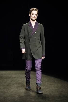 January 31, 2017 - Barcelona, Catalonia, Spain - A model walks the runway at the Josep Abril fashion show presenting the new FW 17 18N40 collection during 080 Barcelona Fashion Week Barcelona Spain - ZUMAo105 20170131_zap_o105_133 Copyright: xMatthiasxOesterlex