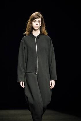 January 31, 2017 - Barcelona, Catalonia, Spain - A model walks the runway at the Josep Abril fashion show presenting the new FW 17 18N40 collection during 080 Barcelona Fashion Week Barcelona Spain - ZUMAo105 20170131_zap_o105_134 Copyright: xMatthiasxOesterlex