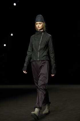 A model takes to the catwalk with the creations of fashion designer Miriam Ponsa during the 080 Barcelona Fashion Week held in Barcelona, Catalonia, Spain on 31 January 2017. The 080 Barcelona Fashion Week runs from 30 January to 03 February. 080 BARCELONA FASHION WEEK !ACHTUNG: NUR REDAKTIONELLE NUTZUNG!  20170131-636214907707272921
