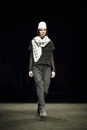 January 31, 2017 - Barcelona, Catalonia, Spain - A model walks the runway at the Miriam Ponsa fashion show presenting the new Autumn Winter 17-18 collection during 080 Barcelona Fashion Week Barcelona Spain - ZUMAo105 20170131_zap_o105_148 Copyright: xMatthiasxOesterlex
