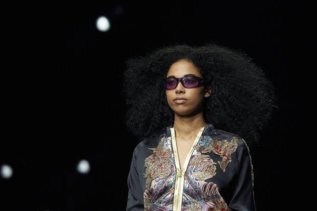 A model takes to the catwalk with the creations of fashion label Custo Barcelona during the 080 Barcelona Fashion Week held in Barcelona, Catalonia, Spain on 31 January 2017. The 080 Barcelona Fashion Week runs from 30 January to 03 February. 080 BARCELONA FASHION WEEK !ACHTUNG: NUR REDAKTIONELLE NUTZUNG!  20170131-636214956777106529