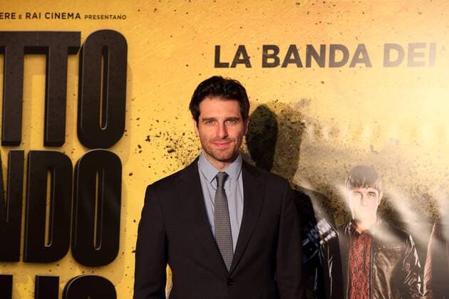 Filmpremiere Smetto Quando Voglio - Masterclass Italy: Smetto Quando Voglio - Masterclass Italian actor Giampaolo Morelli during premiere of italian movie Smetto Quando Voglio - Masterclass , directed by Sydney Sibilia.  MatteoxNardone
