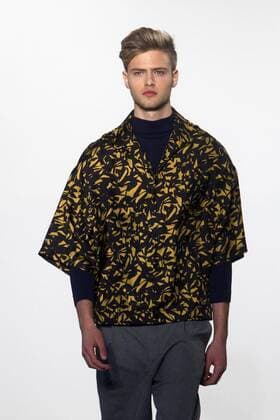 A model takes the catwalk wearing designs by Honduran designer Carlos Campos during the Men s Fashion Week, in New York, USA, 31 January 2017. Men s Fashion Week in New York !ACHTUNG: NUR REDAKTIONELLE NUTZUNG!  SHM115 20170201-636215145087550916