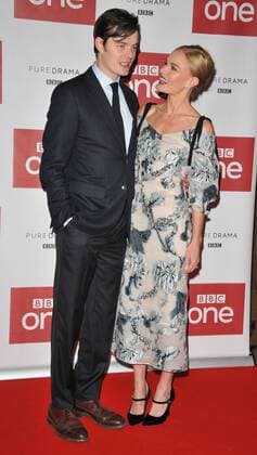 SS-GB BBC 1 TV premiere press photocall London.UK. Sam Riley and Kate Bosworth at the SS-GB BBC 1 TV premiere press photocall, The May Fair Hotel, Stratton Street, London 31st January 2017. LMK315-62723-010217 