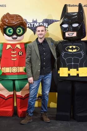 Claudio Serrano at the presentation of The Lego Batman Movie in Madrid. Cordon Press  DiegoxPuerta