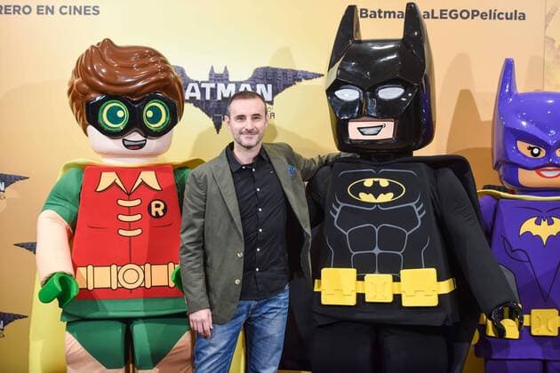 Claudio Serrano at the presentation of The Lego Batman Movie in Madrid. Cordon Press  DiegoxPuerta