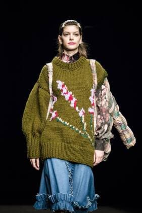 February 1, 2017 - Barcelona, Catalonia, Spain - A model walks the runway at the Anel Yaos fashion show presenting the new Autumn Winter 2017 18 collection during 080 Barcelona Fashion Week Barcelona Spain - ZUMAo105 20170201_zap_o105_025 Copyright: xMatthiasxOesterlex