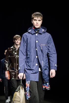 February 1, 2017 - Barcelona, Catalonia, Spain - A model walks the runway at the Pablo Erroz fashion show presenting the new Panorama AW17 18 collection during 080 Barcelona Fashion Week Barcelona Spain - ZUMAo105 20170201_zap_o105_089 Copyright: xMatthiasxOesterlex