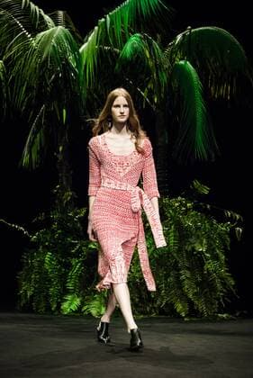February 1, 2017 - Barcelona, Catalonia, Spain - A model walks the runway at the Escorpion fashion show presenting the new SS17 Heritage collection during 080 Barcelona Fashion Week Barcelona Spain - ZUMAo105 20170201_zap_o105_141 Copyright: xMatthiasxOesterlex