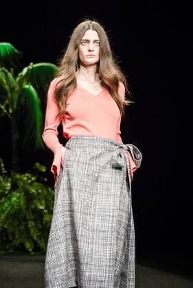 February 1, 2017 - Barcelona, Catalonia, Spain - A model walks the runway at the Escorpion fashion show presenting the new SS17 Heritage collection during 080 Barcelona Fashion Week Barcelona Spain - ZUMAo105 20170201_zap_o105_147 Copyright: xMatthiasxOesterlex